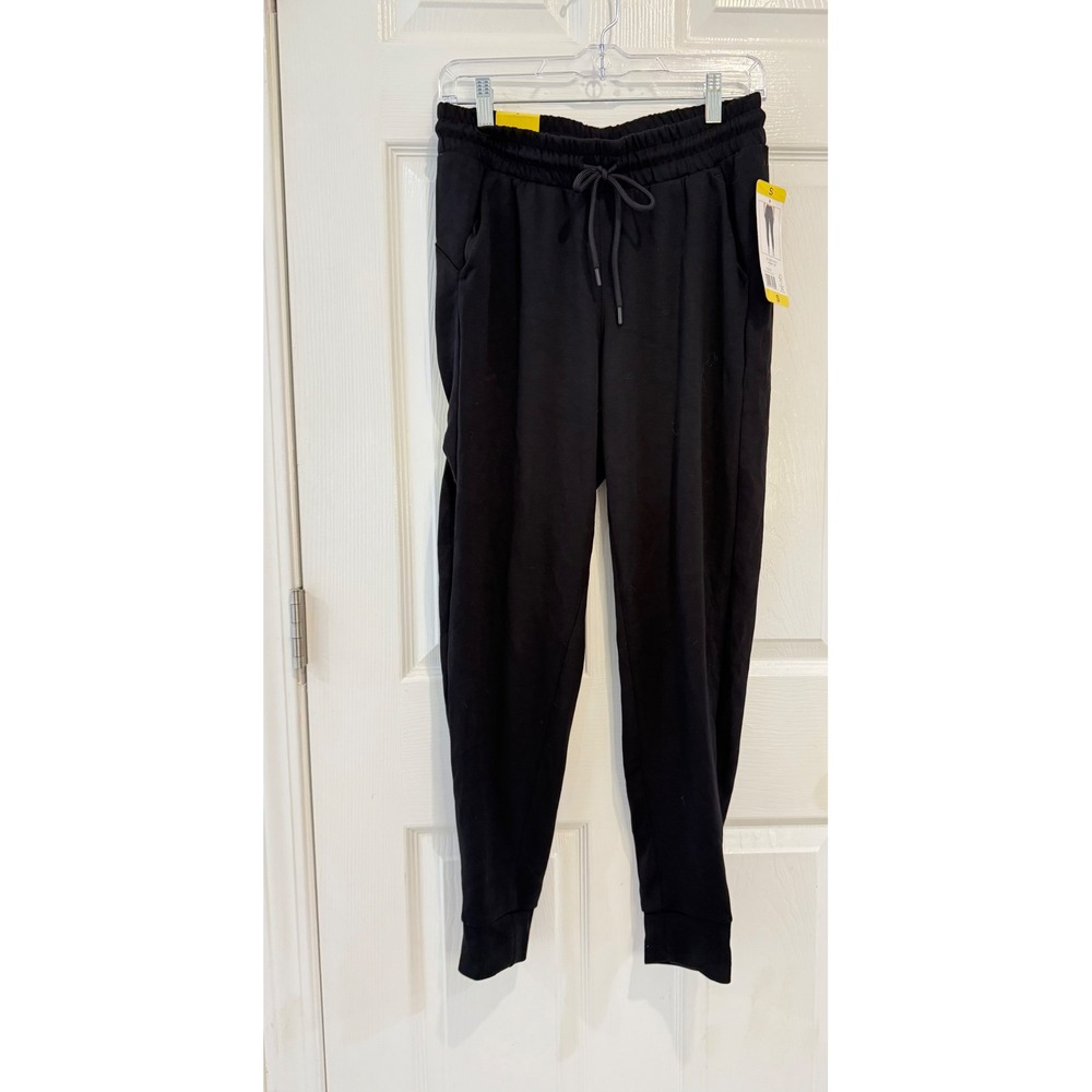 Danskin Joggers Lounge Pants with‎ Pockets Drawstring Waist Black Size S